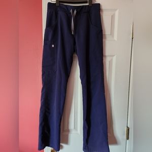 Figs Navy Scrub Pants Size Small